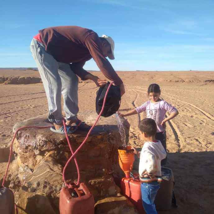 creusement puits Maroc